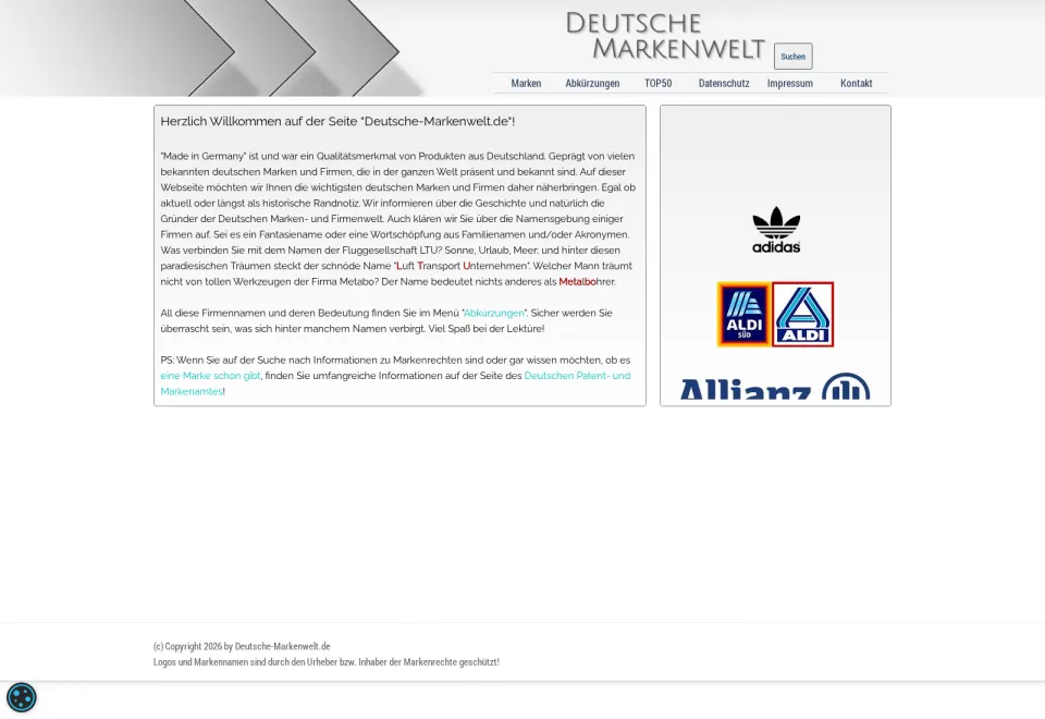 Deutsche Markenwelt – Vorschau